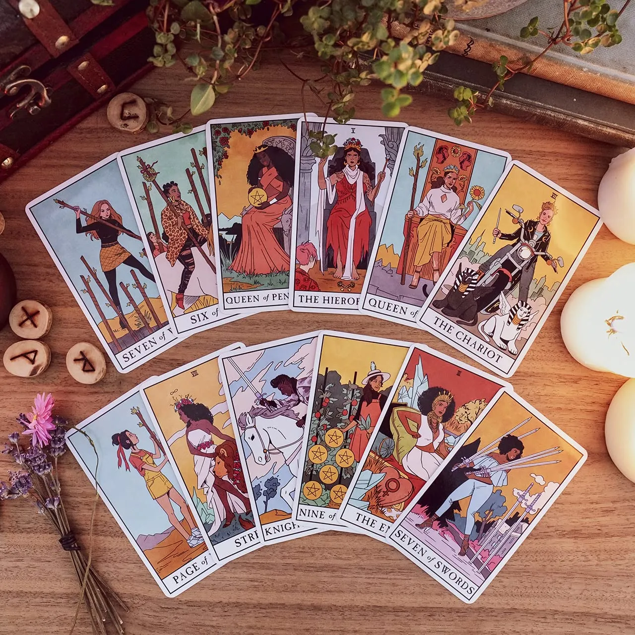 The Modern Witch Tarot Deck (Modern Tarot Library)