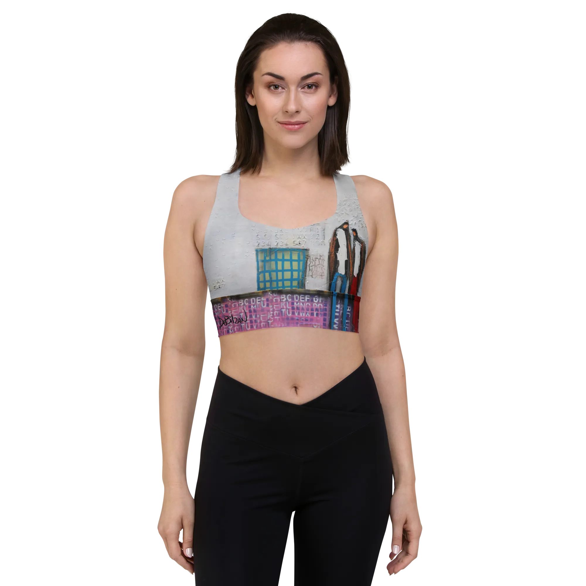 Tour together Longline sports bra