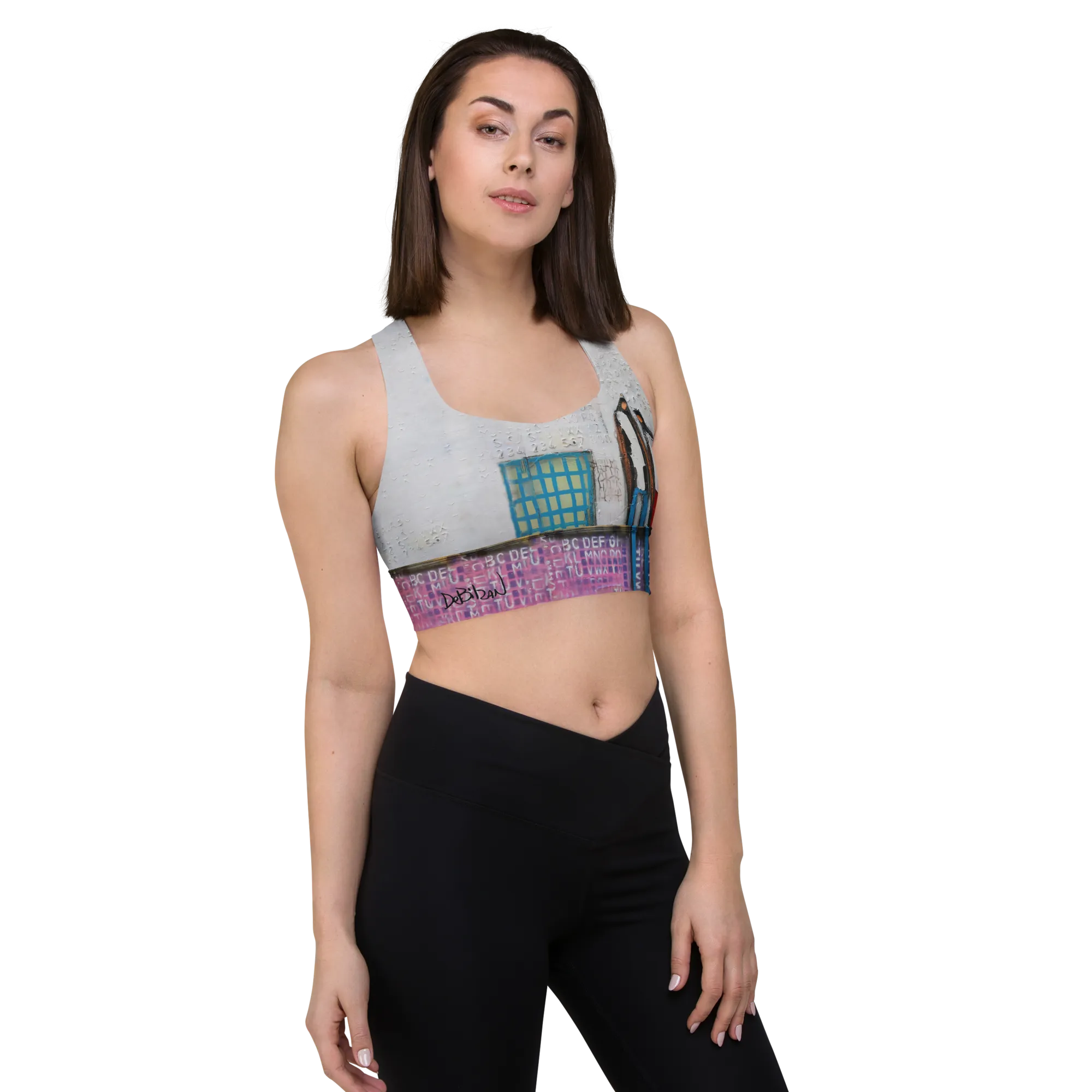 Tour together Longline sports bra