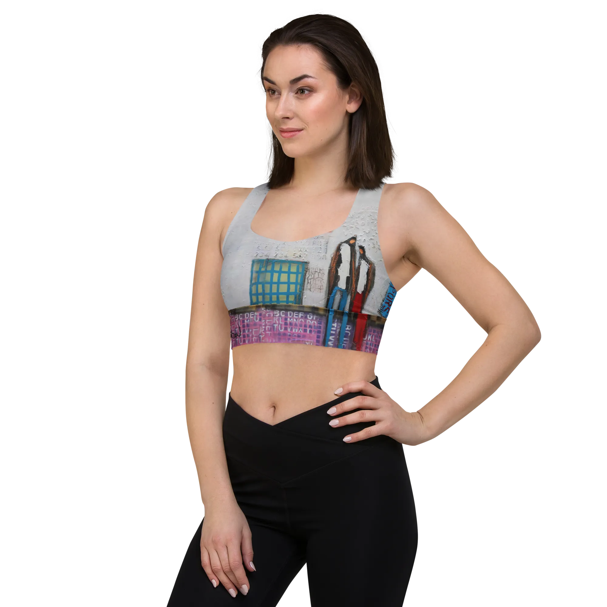 Tour together Longline sports bra