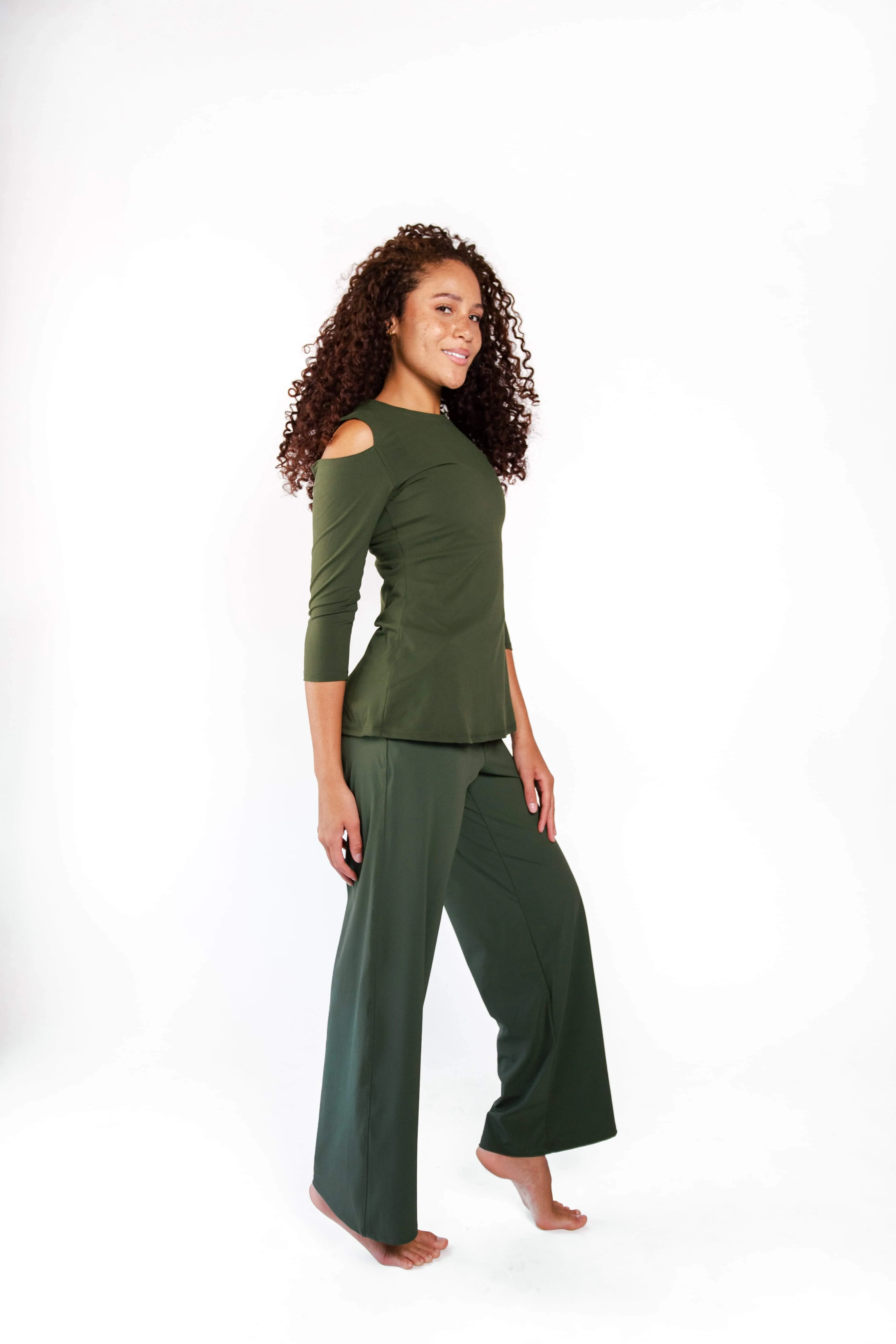 Ultimate Trouser in Forest Green