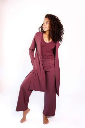 Ultimate Trouser in Maroon