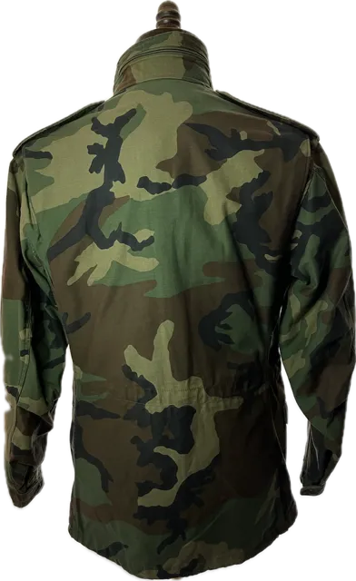 US ARMY Cold Weather Field Coat Woodland Camouflage