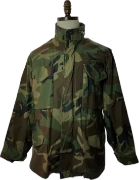 US ARMY Cold Weather Field Coat Woodland Camouflage