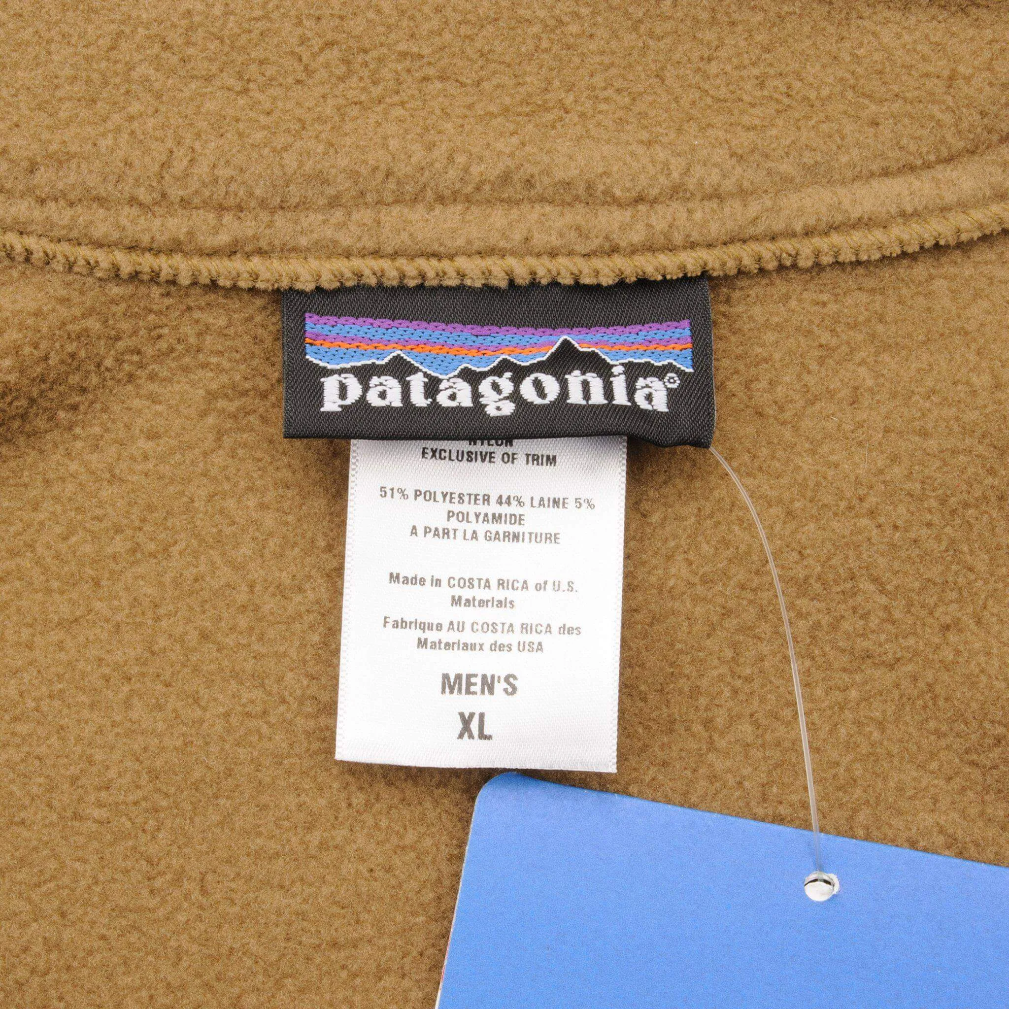 VINTAGE PATAGONIA FLEECE JACKET SIZE XL DEADSTOCK