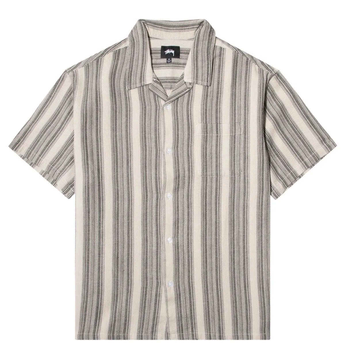 WAFFLE STRIPE SHIRT