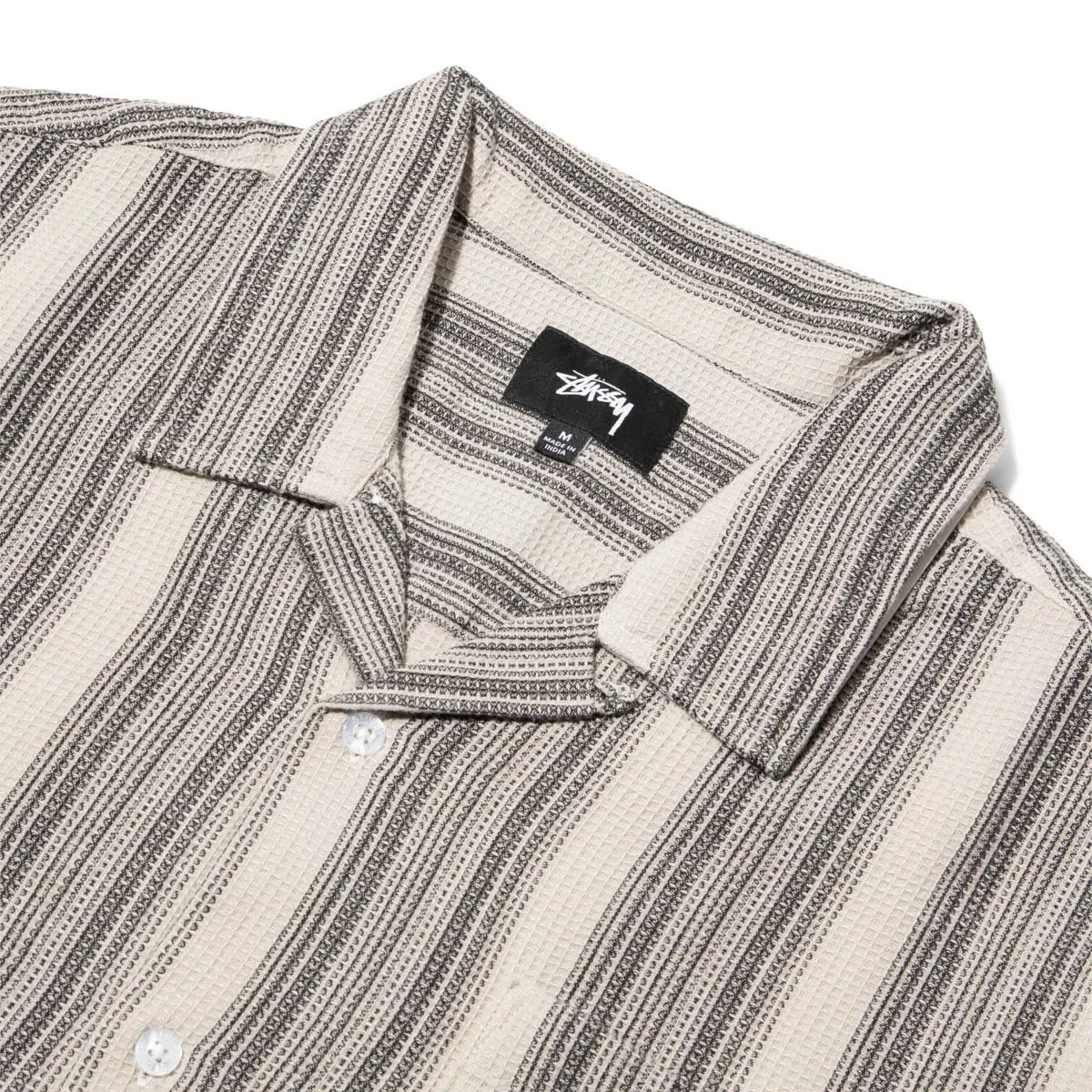 WAFFLE STRIPE SHIRT