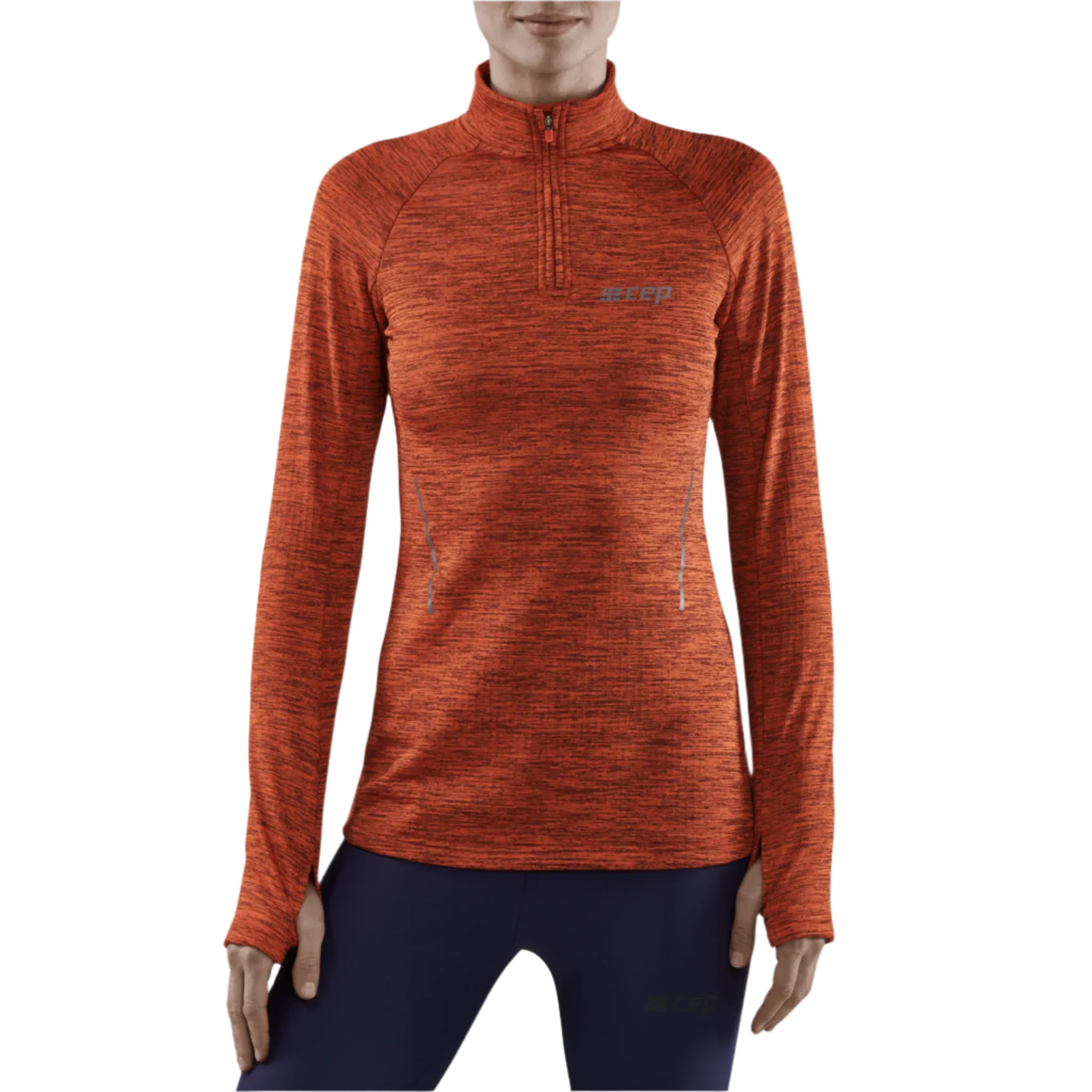 Winter Run Quarter Zip Pullover, Women