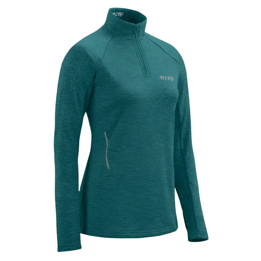 Winter Run Quarter Zip Pullover, Women