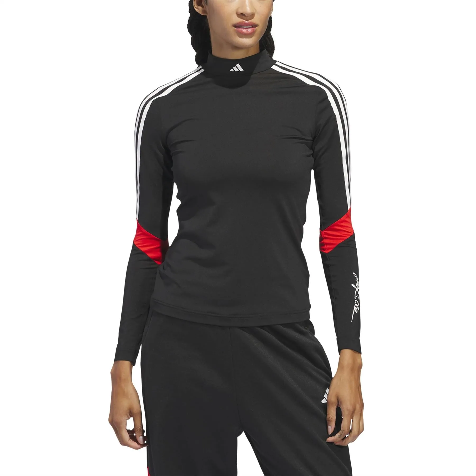 Womens JAY3LLE Mock Base Layer Black - 2024