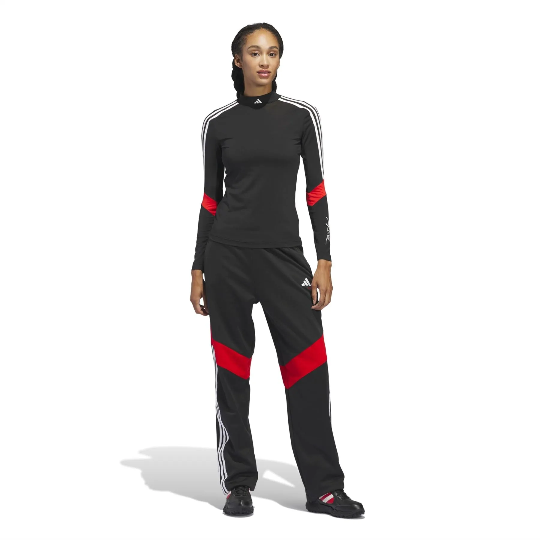 Womens JAY3LLE Mock Base Layer Black - 2024