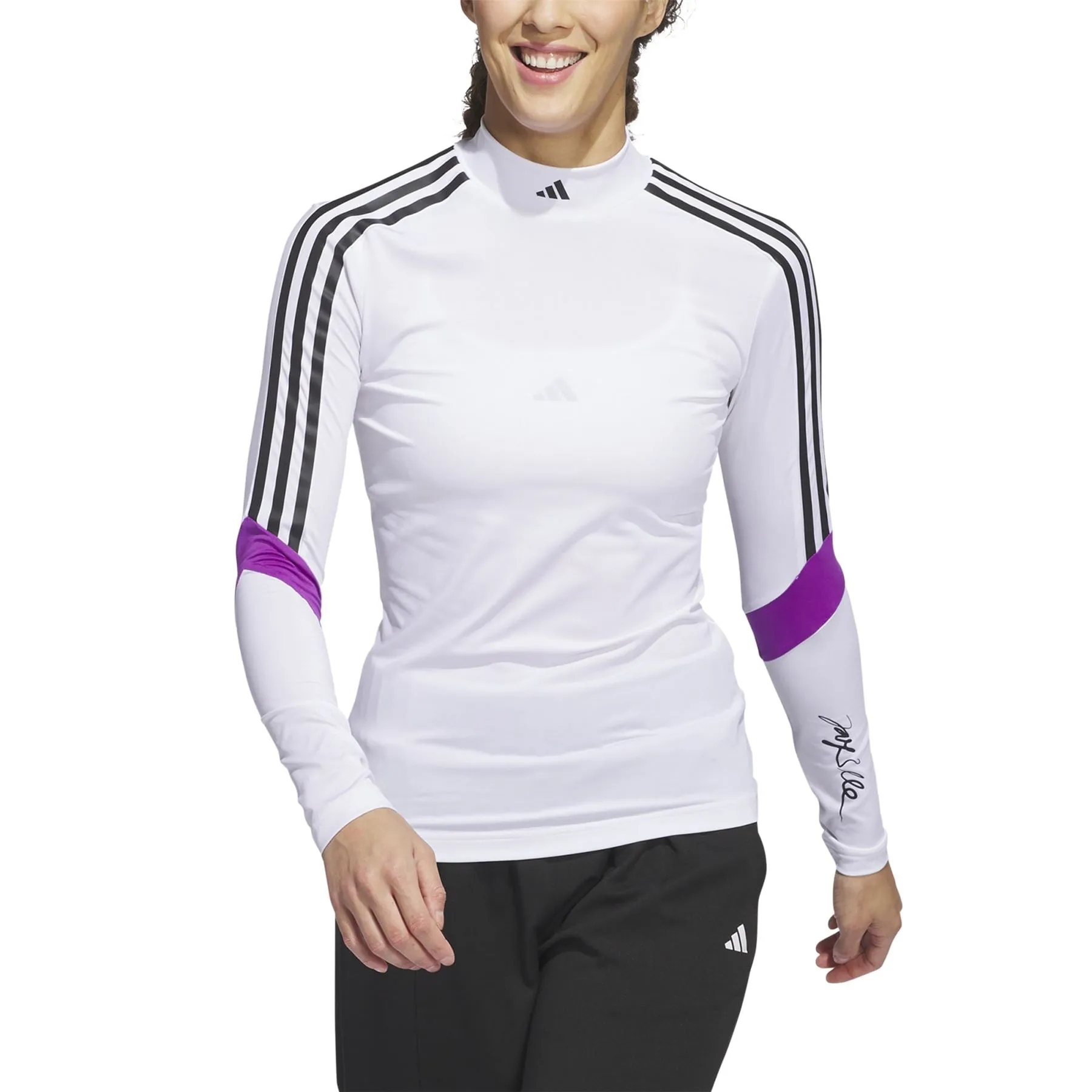 Womens JAY3LLE Mock Base Layer White - 2024