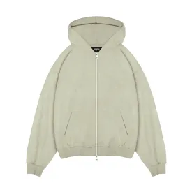 Zip Hoodie - Vintage Olive